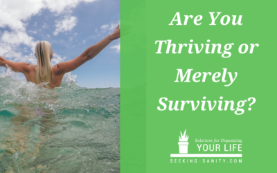Are You Thriving or Merely Surviving?